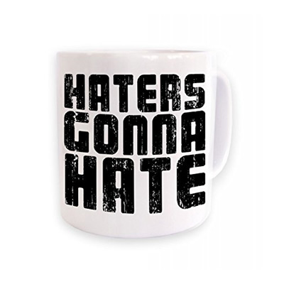 haters gonna hate mug