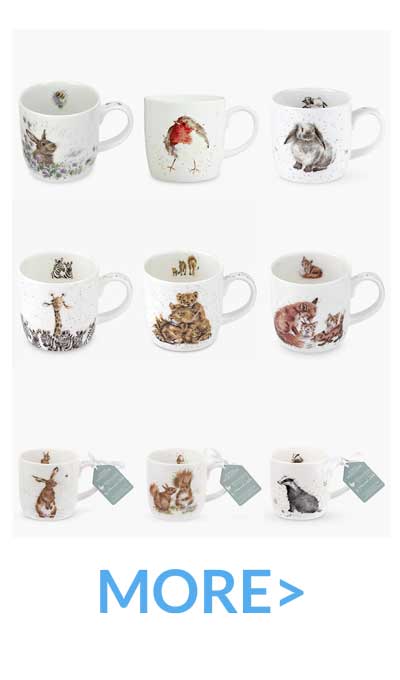 Wrendale Mugs  Royal Worcester Mugs