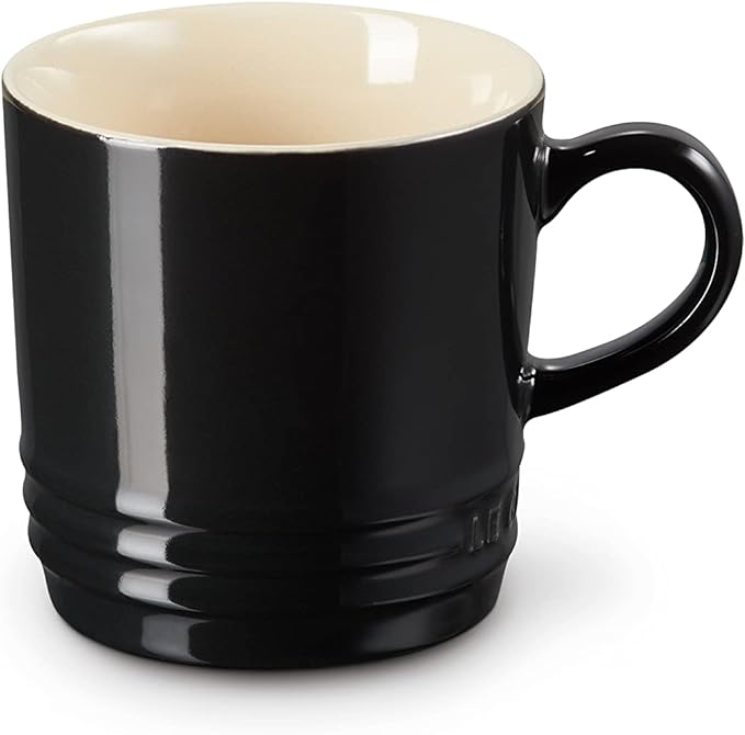 Le Creuset Black Onyx Cappuccino Mug