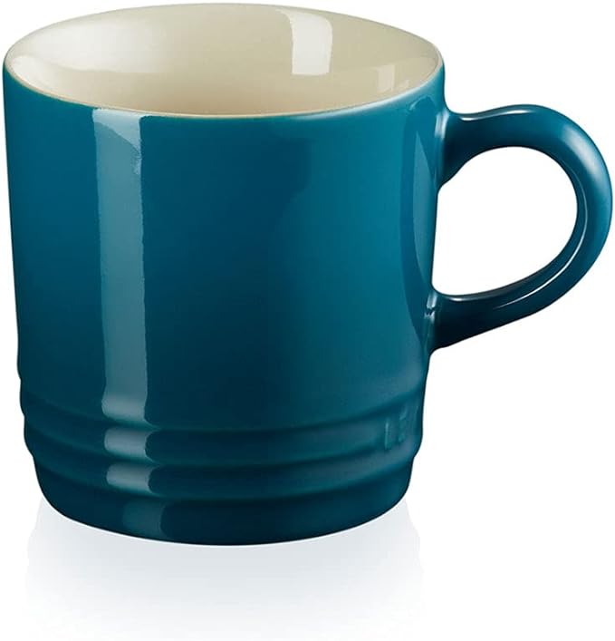 Le Creuset Deep Teal Cappuccino Mug