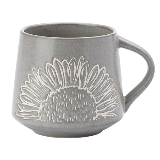 The English Tableware Company Artisan Grey Flower Mug